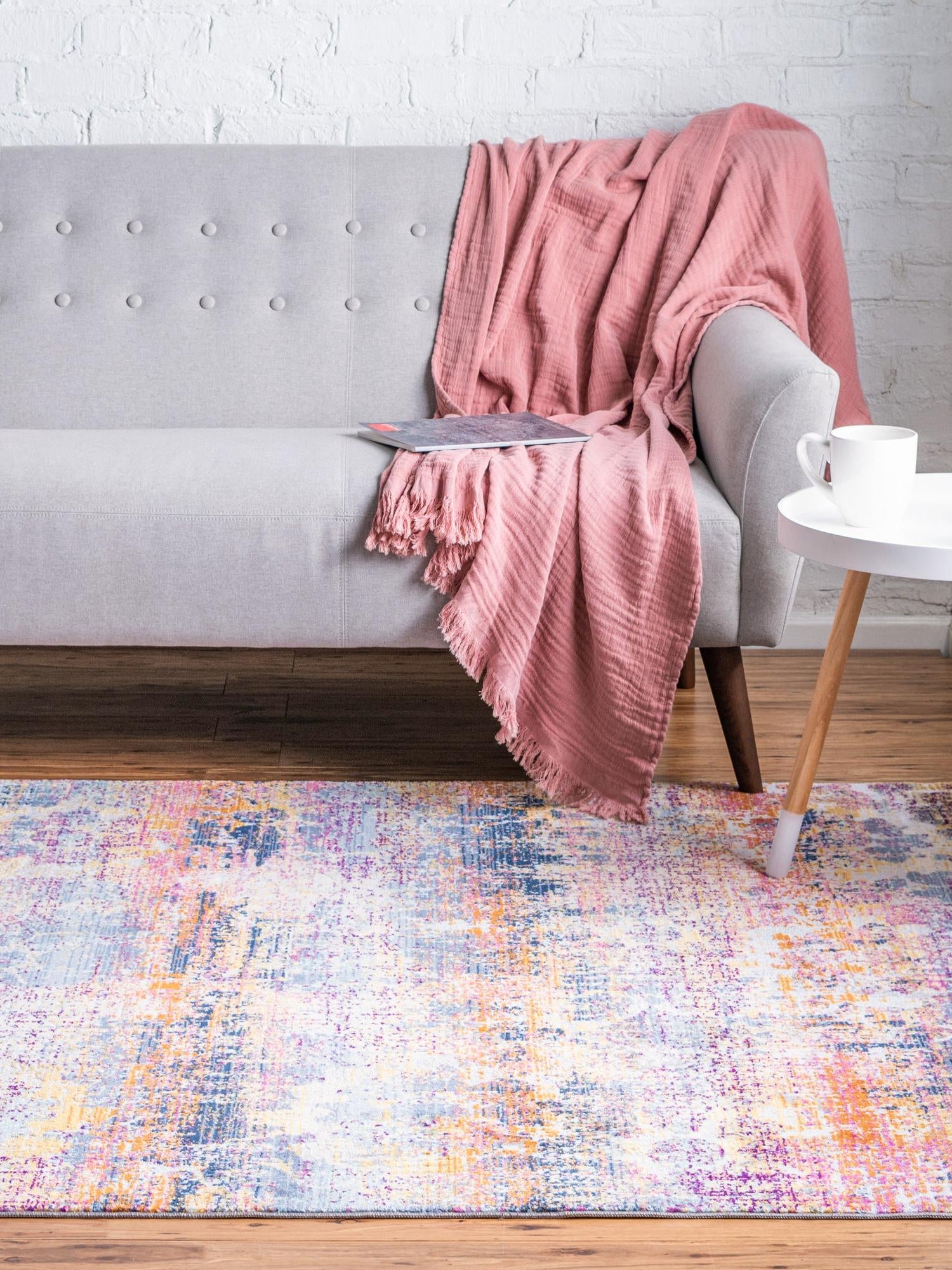 Multicolor 5' 1 x 7' 10 Budapest Rectangle Area Rug 70% Polypropylene & 30% Polyester With Cotton Backing Traditional Classical Room Carpet for Sale at Rug Engine