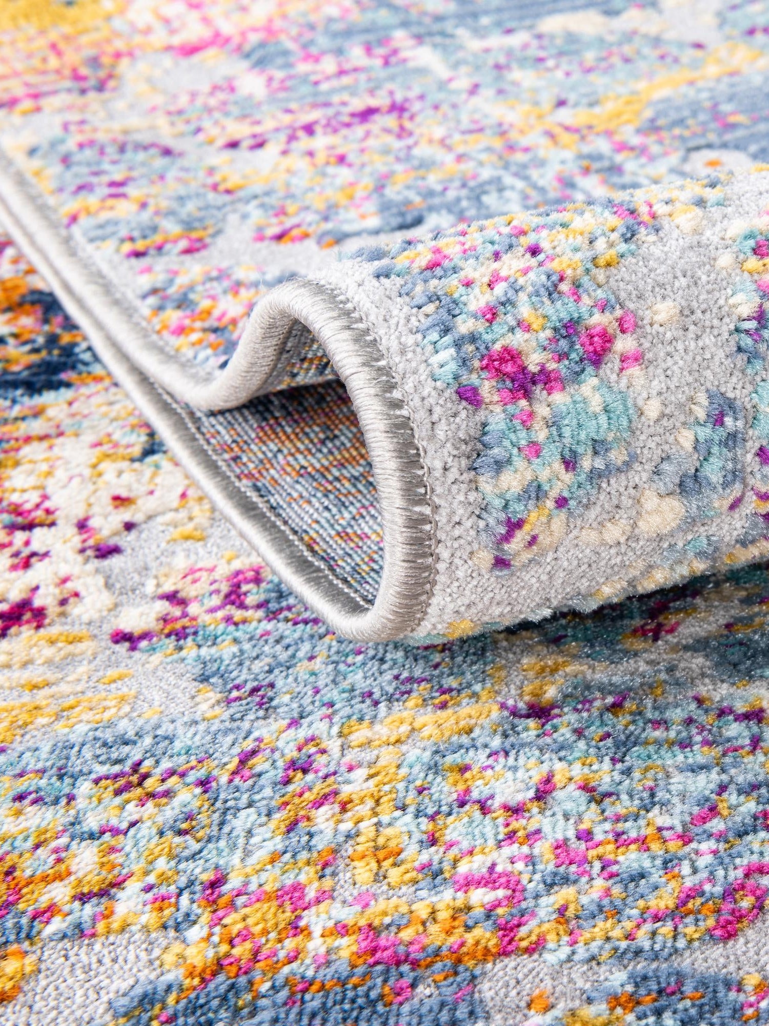 Multicolor 3' 7 x 3' 7 Budapest Round Area Rug 70% Polypropylene & 30% Polyester With Cotton Backing Traditional Classical Room Carpet for Sale at Rug Engine