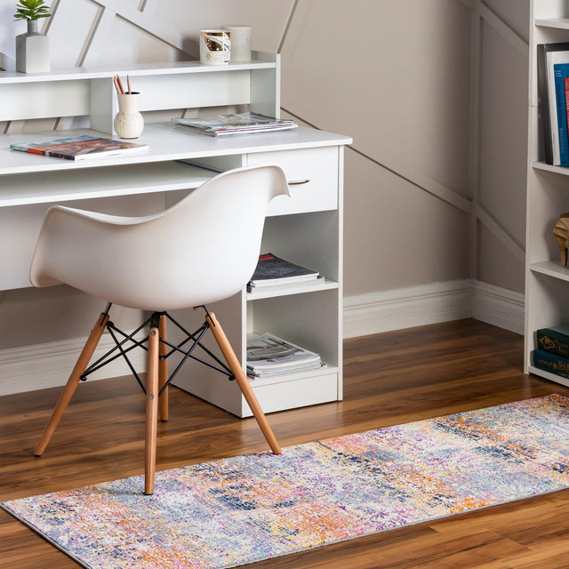 Multicolor 2' 7 x 9' 10 Budapest Runner Area Rug 70% Polypropylene & 30% Polyester With Cotton Backing Traditional Classical Room Carpet for Sale at Rug Engine