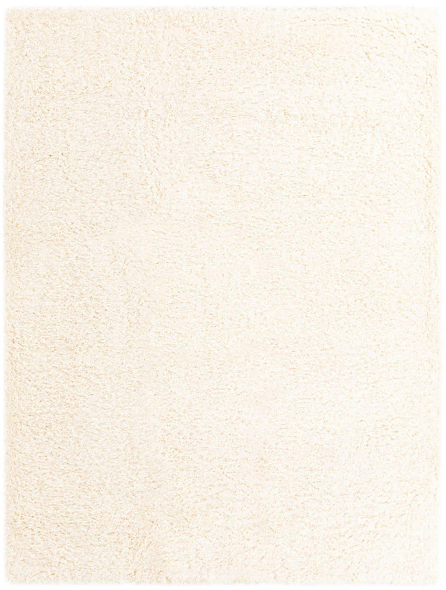 Pearl 9' x 12' Infinity Shag Rectangle Area Rug Thick Soft Touch Fluffy & Plush Shaggy Pile 100% Polypropylene With Jute Backing Solid Color Minimalist Carpet for Sale at Rug Engine
