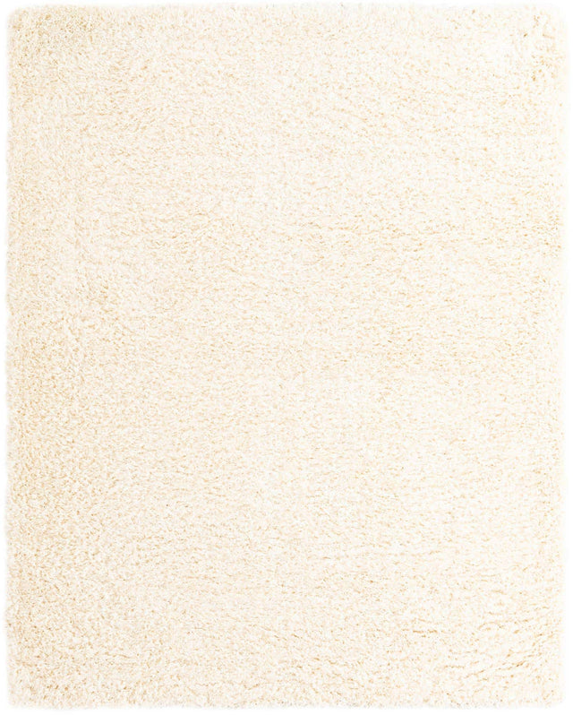 Pearl 8' x 10' Infinity Shag Rectangle Area Rug Thick Soft Touch Fluffy & Plush Shaggy Pile 100% Polypropylene With Jute Backing Solid Color Minimalist Carpet for Sale at Rug Engine