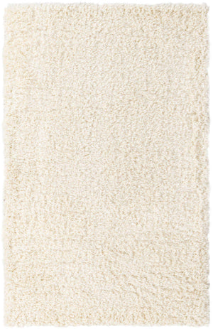 Pearl 5' 1 x 8' Infinity Shag Rectangle Area Rug Thick Soft Touch Fluffy & Plush Shaggy Pile 100% Polypropylene With Jute Backing Solid Color Minimalist Carpet for Sale at Rug Engine