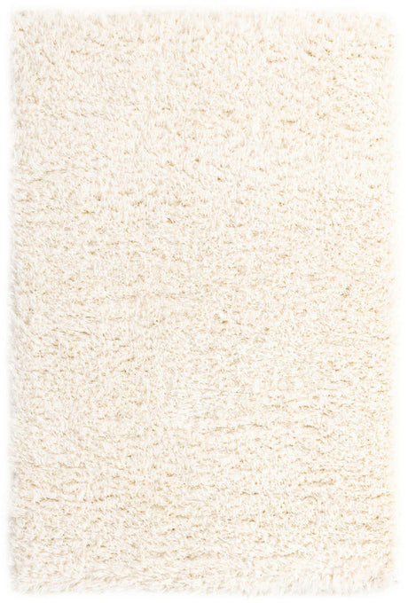 Pearl 4' 1 x 6' 1 Infinity Shag Rectangle Area Rug Thick Soft Touch Fluffy & Plush Shaggy Pile 100% Polypropylene With Jute Backing Solid Color Minimalist Carpet for Sale at Rug Engine