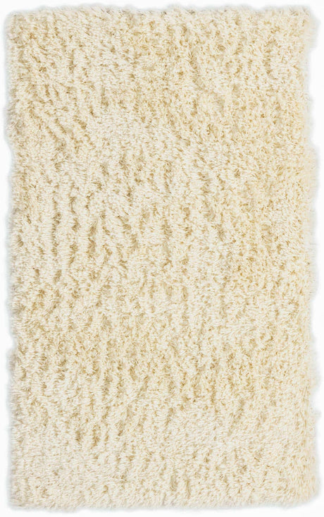 Pearl 3' 3 x 5' 3 Infinity Shag Rectangle Area Rug Thick Soft Touch Fluffy & Plush Shaggy Pile 100% Polypropylene With Jute Backing Solid Color Minimalist Carpet for Sale at Rug Engine