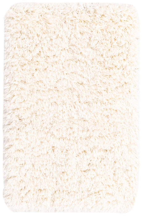 Pearl 2' x 3' Infinity Shag Rectangle Area Rug Thick Soft Touch Fluffy & Plush Shaggy Pile 100% Polypropylene With Jute Backing Solid Color Minimalist Carpet for Sale at Rug Engine