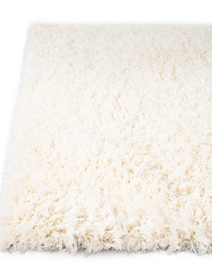 Pearl 2' 7 x 13' 1 Infinity Shag Runner Area Rug Thick Soft Touch Fluffy & Plush Shaggy Pile 100% Polypropylene With Jute Backing Solid Color Minimalist Carpet for Sale at Rug Engine