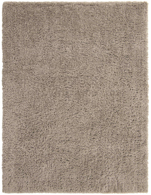 Ash 10' x 13' 1 Infinity Shag Rectangle Area Rug Thick Soft Touch Fluffy & Plush Shaggy Pile 100% Polypropylene With Jute Backing Solid Color Minimalist Carpet for Sale at Rug Engine