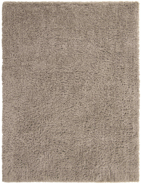 Ash 10' x 13' 1 Infinity Shag Rectangle Area Rug Thick Soft Touch Fluffy & Plush Shaggy Pile 100% Polypropylene With Jute Backing Solid Color Minimalist Carpet for Sale at Rug Engine