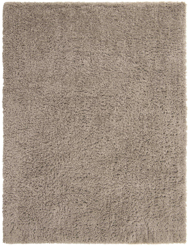 Ash 10' x 13' 1 Infinity Shag Rectangle Area Rug Thick Soft Touch Fluffy & Plush Shaggy Pile 100% Polypropylene With Jute Backing Solid Color Minimalist Carpet for Sale at Rug Engine