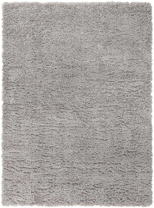 Ash 9' x 12' Infinity Shag Rectangle Area Rug Thick Soft Touch Fluffy & Plush Shaggy Pile 100% Polypropylene With Jute Backing Solid Color Minimalist Carpet for Sale at Rug Engine