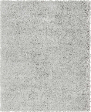Ash 8' x 10' Infinity Shag Rectangle Area Rug Thick Soft Touch Fluffy & Plush Shaggy Pile 100% Polypropylene With Jute Backing Solid Color Minimalist Carpet for Sale at Rug Engine