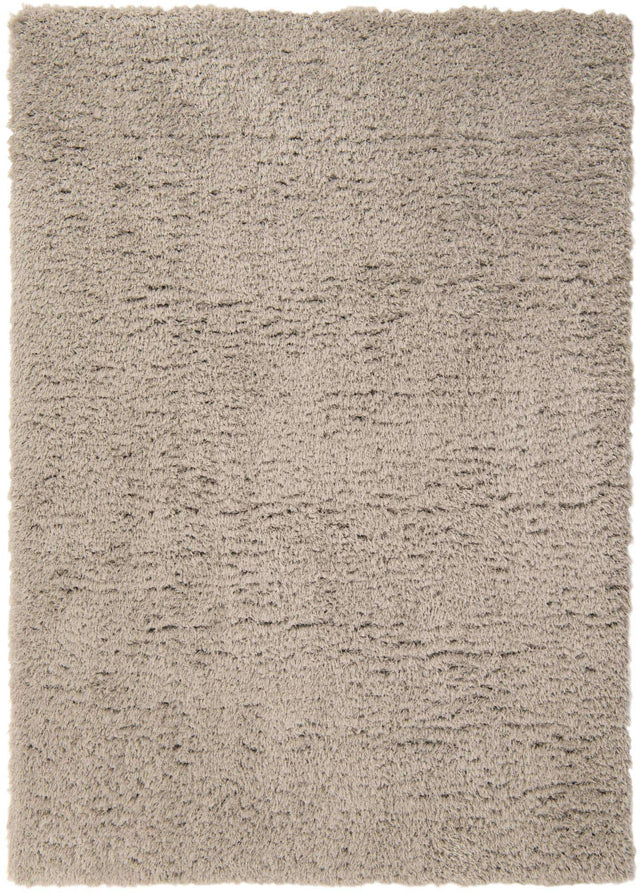 Ash 7' 1 x 10' Infinity Shag Rectangle Area Rug Thick Soft Touch Fluffy & Plush Shaggy Pile 100% Polypropylene With Jute Backing Solid Color Minimalist Carpet for Sale at Rug Engine