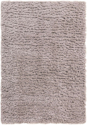 Ash 6' 1 x 9' Infinity Shag Rectangle Area Rug Thick Soft Touch Fluffy & Plush Shaggy Pile 100% Polypropylene With Jute Backing Solid Color Minimalist Carpet for Sale at Rug Engine