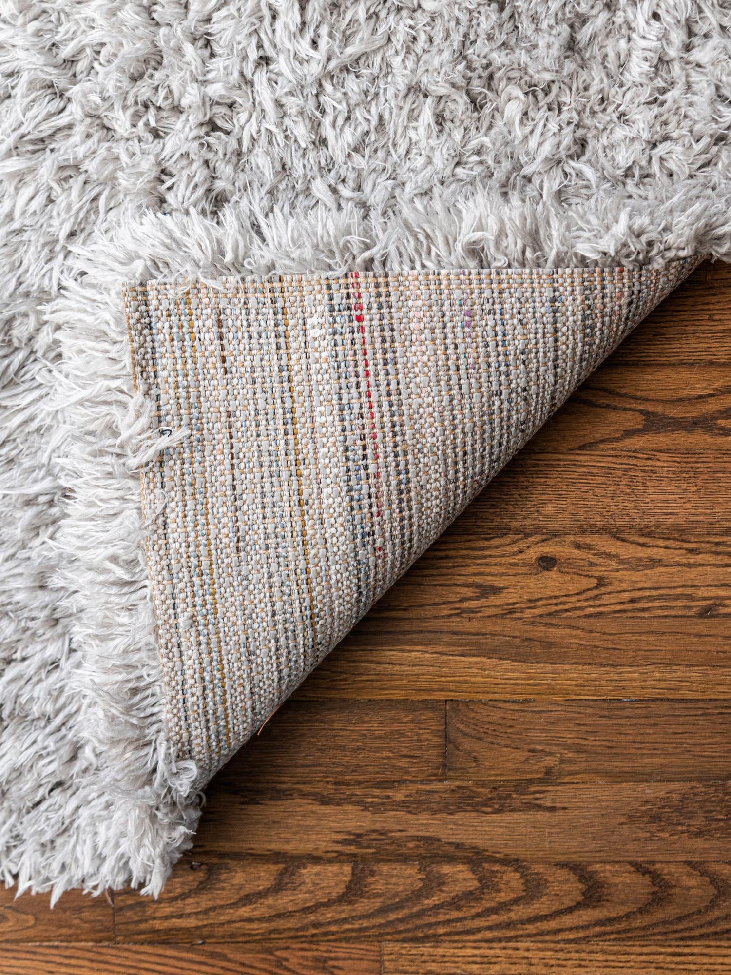 Ash 6' 1 x 9' Infinity Shag Rectangle Area Rug Thick Soft Touch Fluffy & Plush Shaggy Pile 100% Polypropylene With Jute Backing Solid Color Minimalist Carpet for Sale at Rug Engine