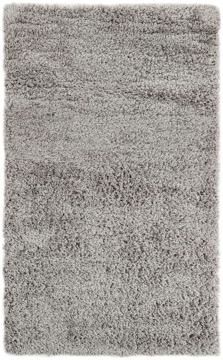 Ash 5' 1 x 8' Infinity Shag Rectangle Area Rug Thick Soft Touch Fluffy & Plush Shaggy Pile 100% Polypropylene With Jute Backing Solid Color Minimalist Carpet for Sale at Rug Engine