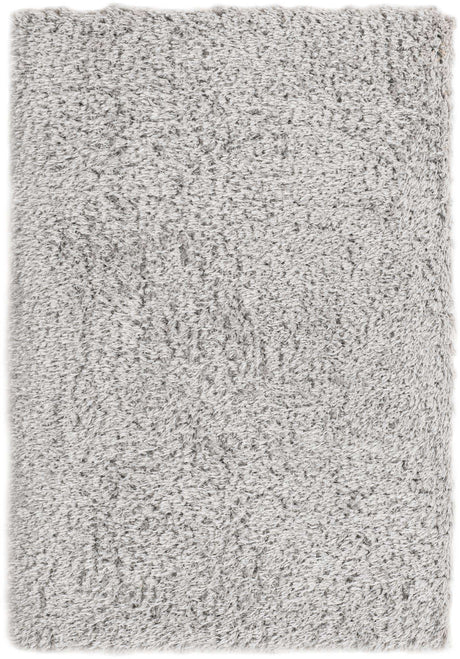 Ash 4' 1 x 6' 1 Infinity Shag Rectangle Area Rug Thick Soft Touch Fluffy & Plush Shaggy Pile 100% Polypropylene With Jute Backing Solid Color Minimalist Carpet for Sale at Rug Engine