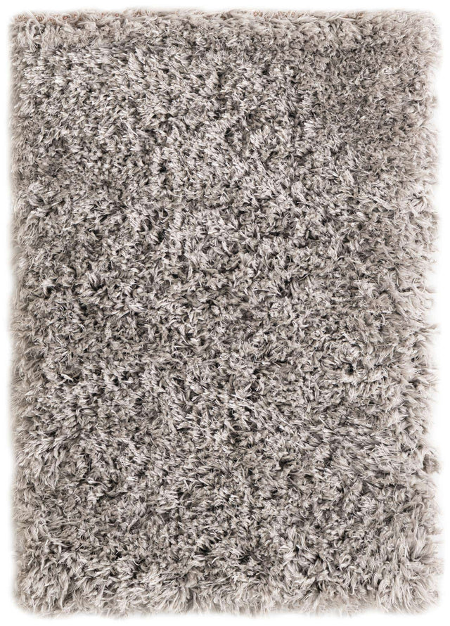 Ash 2' x 3' Infinity Shag Rectangle Area Rug Thick Soft Touch Fluffy & Plush Shaggy Pile 100% Polypropylene With Jute Backing Solid Color Minimalist Carpet for Sale at Rug Engine