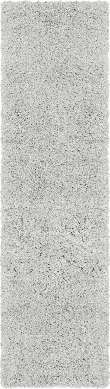 Ash 2' 7 x 10' Infinity Shag Runner Area Rug Thick Soft Touch Fluffy & Plush Shaggy Pile 100% Polypropylene With Jute Backing Solid Color Minimalist Carpet for Sale at Rug Engine