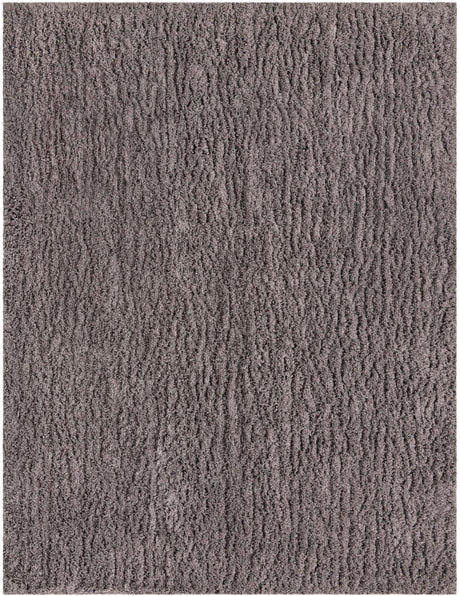 Smoke 10' x 13' 1 Infinity Shag Rectangle Area Rug Thick Soft Touch Fluffy & Plush Shaggy Pile 100% Polypropylene With Jute Backing Solid Color Minimalist Carpet for Sale at Rug Engine