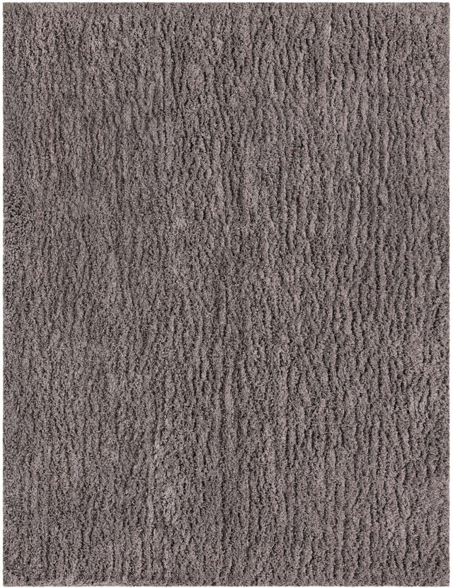 Smoke 10' x 13' 1 Infinity Shag Rectangle Area Rug Thick Soft Touch Fluffy & Plush Shaggy Pile 100% Polypropylene With Jute Backing Solid Color Minimalist Carpet for Sale at Rug Engine