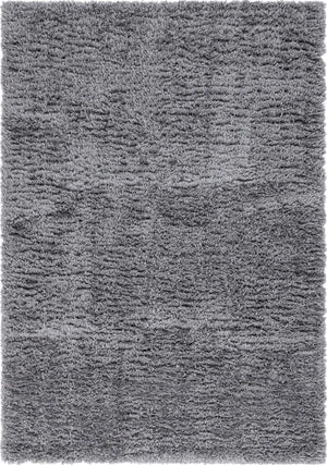 Smoke 7' 1 x 10' Infinity Shag Rectangle Area Rug Thick Soft Touch Fluffy & Plush Shaggy Pile 100% Polypropylene With Jute Backing Solid Color Minimalist Carpet for Sale at Rug Engine