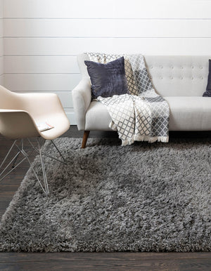 Smoke 8' x 10' Infinity Shag Rectangle Rug