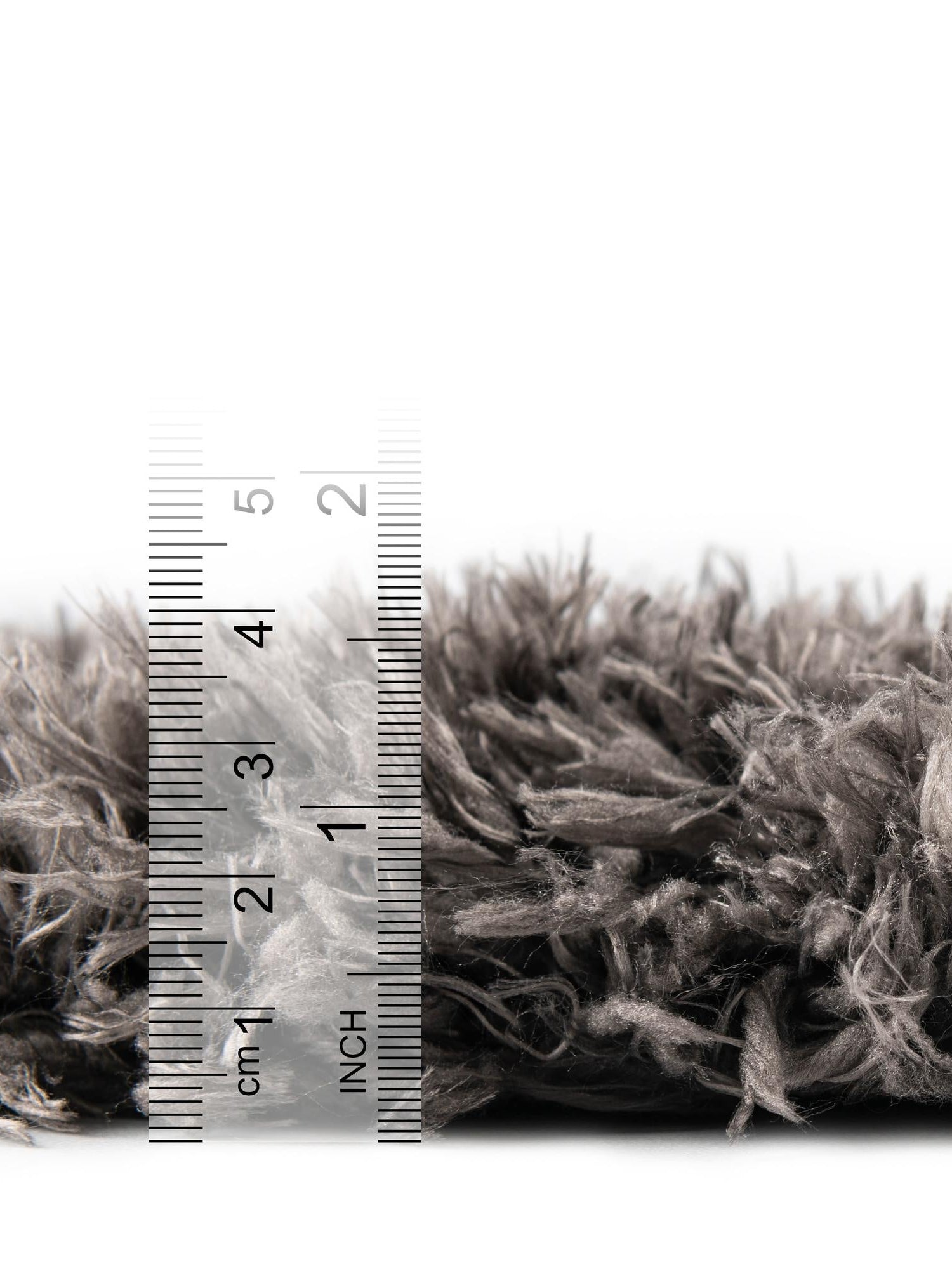 Smoke 8' x 10' Infinity Shag Rectangle Area Rug Thick Soft Touch Fluffy & Plush Shaggy Pile 100% Polypropylene With Jute Backing Solid Color Minimalist Carpet for Sale at Rug Engine