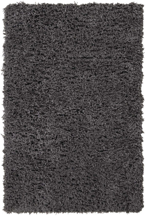 Smoke 4' 1 x 6' 1 Infinity Shag Rectangle Area Rug Thick Soft Touch Fluffy & Plush Shaggy Pile 100% Polypropylene With Jute Backing Solid Color Minimalist Carpet for Sale at Rug Engine