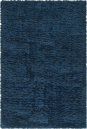 Cobalt 6' 1 x 9' Infinity Shag Rectangle Area Rug Thick Soft Touch Fluffy & Plush Shaggy Pile 100% Polypropylene With Jute Backing Solid Color Minimalist Carpet for Sale at Rug Engine