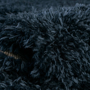 Cobalt 9' x 12' Infinity Shag Rectangle Area Rug Thick Soft Touch Fluffy & Plush Shaggy Pile 100% Polypropylene With Jute Backing Solid Color Minimalist Carpet for Sale at Rug Engine