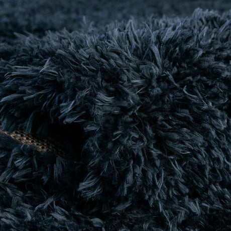 Cobalt 2' x 3' Infinity Shag Rectangle Area Rug Thick Soft Touch Fluffy & Plush Shaggy Pile 100% Polypropylene With Jute Backing Solid Color Minimalist Carpet for Sale at Rug Engine