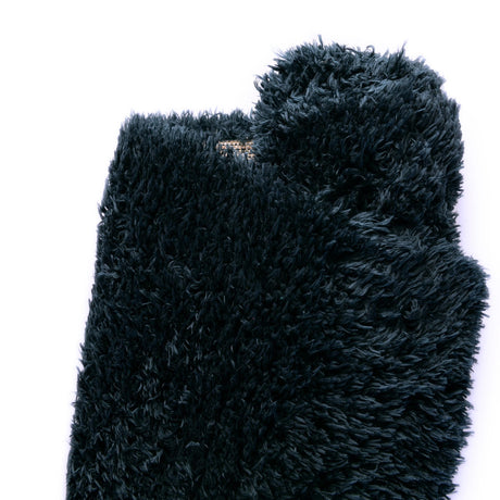 Cobalt 2' 7 x 13' 1 Infinity Shag Runner Area Rug Thick Soft Touch Fluffy & Plush Shaggy Pile 100% Polypropylene With Jute Backing Solid Color Minimalist Carpet for Sale at Rug Engine