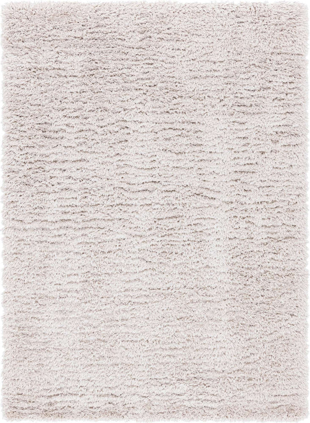 Linen 8' x 11' Infinity Shag Rectangle Area Rug Thick Soft Touch Fluffy & Plush Shaggy Pile 100% Polypropylene With Jute Backing Solid Color Minimalist Carpet for Sale at Rug Engine