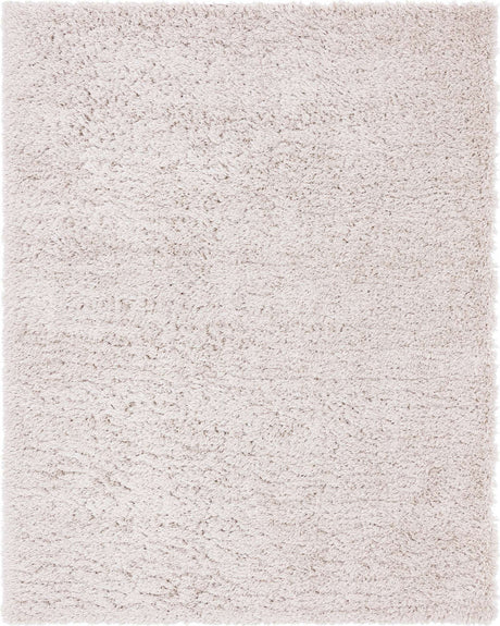 Linen 8' x 10' Infinity Shag Rectangle Area Rug Thick Soft Touch Fluffy & Plush Shaggy Pile 100% Polypropylene With Jute Backing Solid Color Minimalist Carpet for Sale at Rug Engine