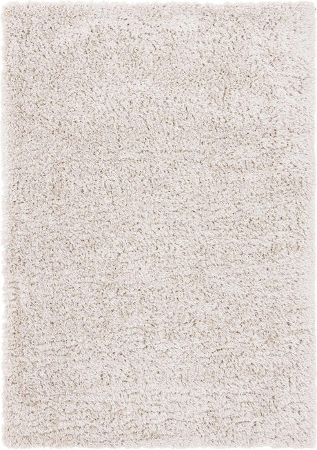 Linen 7' 1 x 10' Infinity Shag Rectangle Area Rug Thick Soft Touch Fluffy & Plush Shaggy Pile 100% Polypropylene With Jute Backing Solid Color Minimalist Carpet for Sale at Rug Engine