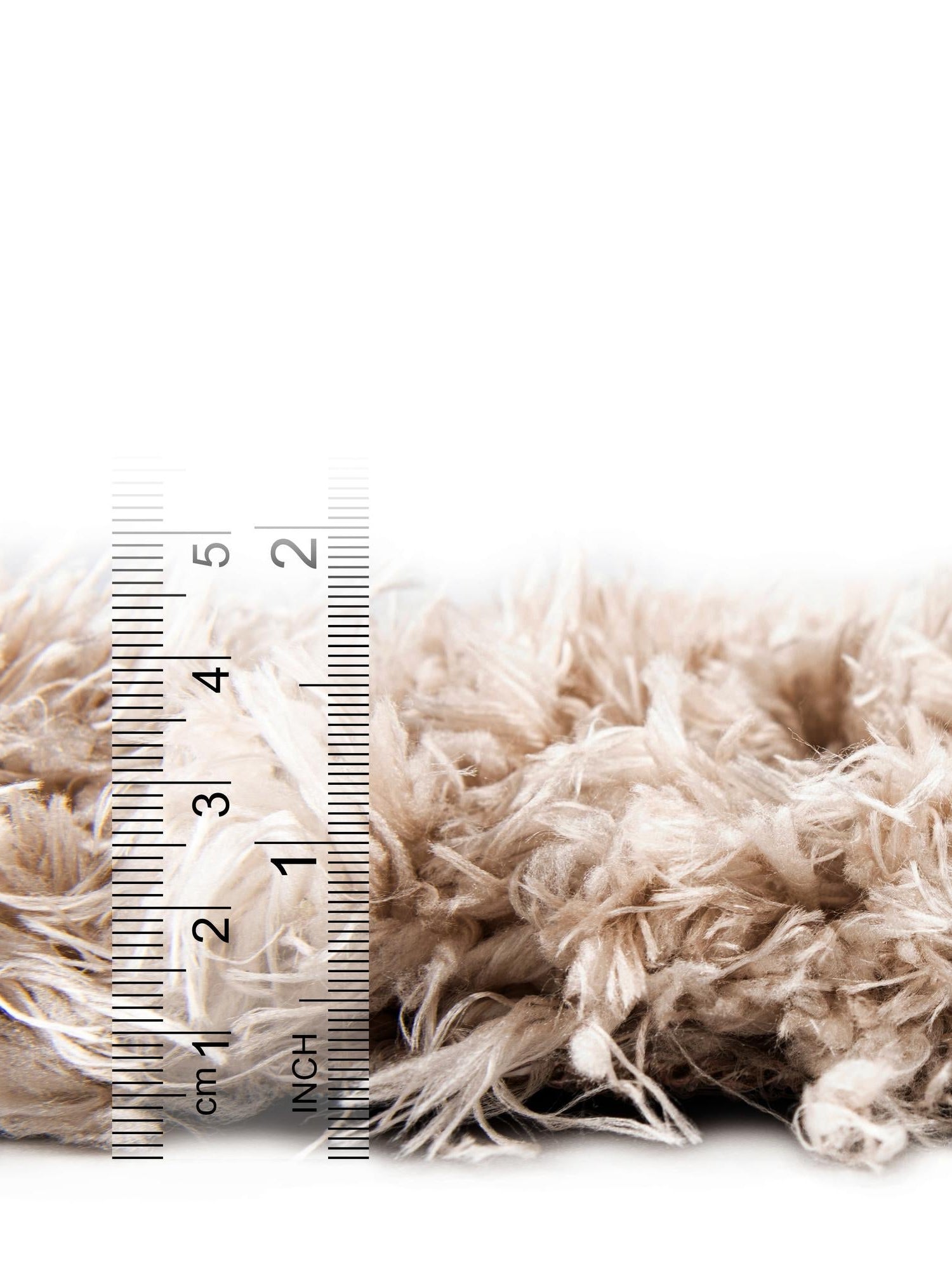 Linen 8' x 10' Infinity Shag Rectangle Area Rug Thick Soft Touch Fluffy & Plush Shaggy Pile 100% Polypropylene With Jute Backing Solid Color Minimalist Carpet for Sale at Rug Engine