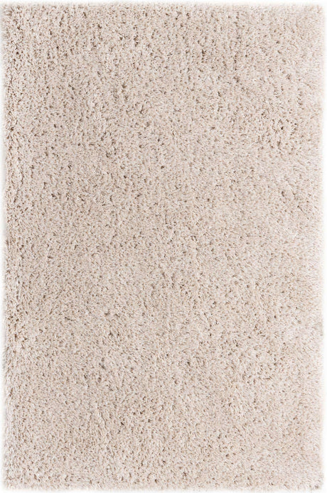Linen 5' 1 x 8' Infinity Shag Rectangle Area Rug Thick Soft Touch Fluffy & Plush Shaggy Pile 100% Polypropylene With Jute Backing Solid Color Minimalist Carpet for Sale at Rug Engine