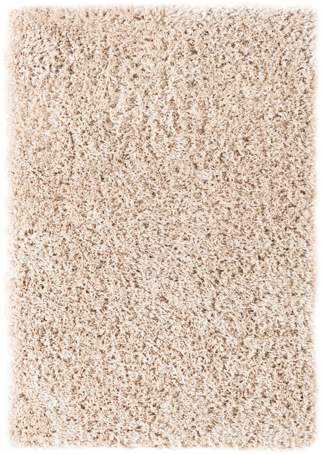Linen 4' 1 x 6' 1 Infinity Shag Rectangle Area Rug Thick Soft Touch Fluffy & Plush Shaggy Pile 100% Polypropylene With Jute Backing Solid Color Minimalist Carpet for Sale at Rug Engine