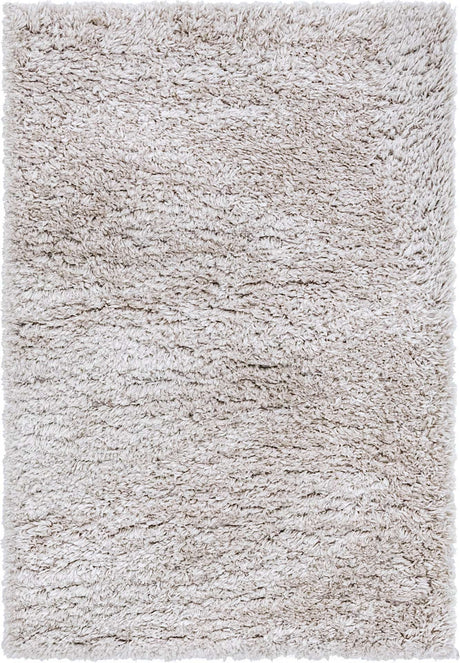 Linen 2' x 3' Infinity Shag Rectangle Area Rug Thick Soft Touch Fluffy & Plush Shaggy Pile 100% Polypropylene With Jute Backing Solid Color Minimalist Carpet for Sale at Rug Engine