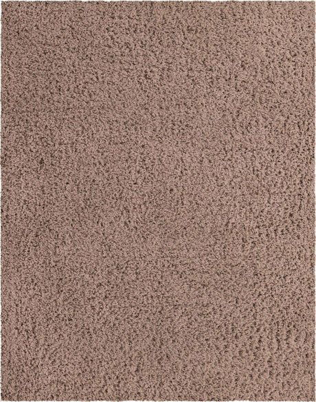 Khaki 8' x 10' Infinity Shag Rectangle Area Rug Thick Soft Touch Fluffy & Plush Shaggy Pile 100% Polypropylene With Jute Backing Solid Color Minimalist Carpet for Sale at Rug Engine