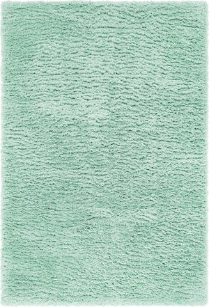 Cyan 6' 1 x 9' Infinity Shag Rectangle Area Rug Thick Soft Touch Fluffy & Plush Shaggy Pile 100% Polypropylene With Jute Backing Solid Color Minimalist Carpet for Sale at Rug Engine