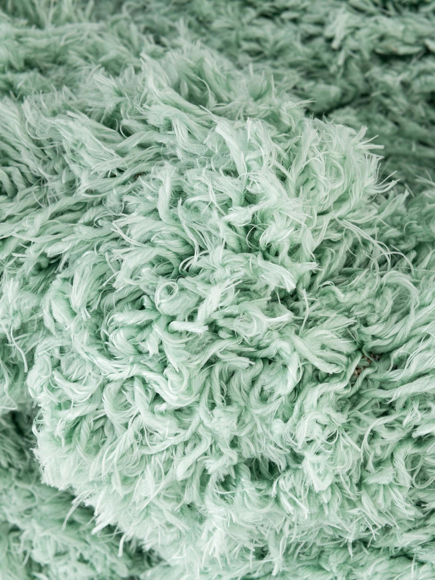Cyan 2' x 3' Infinity Shag Rectangle Area Rug Thick Soft Touch Fluffy & Plush Shaggy Pile 100% Polypropylene With Jute Backing Solid Color Minimalist Carpet for Sale at Rug Engine