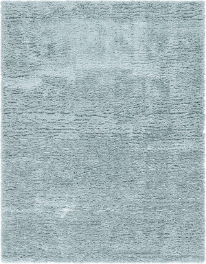 Slate Blue 10' x 13' 1 Infinity Shag Rectangle Area Rug Thick Soft Touch Fluffy & Plush Shaggy Pile 100% Polypropylene With Jute Backing Solid Color Minimalist Carpet for Sale at Rug Engine