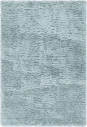 Slate Blue 6' 1 x 9' Infinity Shag Rectangle Area Rug Thick Soft Touch Fluffy & Plush Shaggy Pile 100% Polypropylene With Jute Backing Solid Color Minimalist Carpet for Sale at Rug Engine