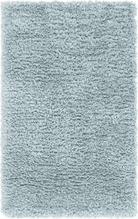 Slate Blue 3' 3 x 5' 3 Infinity Shag Rectangle Area Rug Thick Soft Touch Fluffy & Plush Shaggy Pile 100% Polypropylene With Jute Backing Solid Color Minimalist Carpet for Sale at Rug Engine