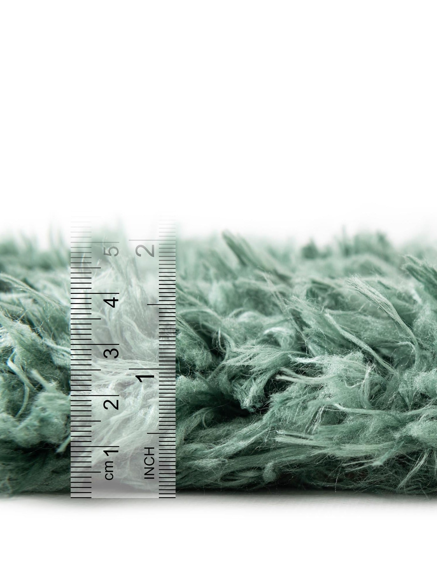 Forest Green 8' x 11' Infinity Shag Rectangle Area Rug Thick Soft Touch Fluffy & Plush Shaggy Pile 100% Polypropylene With Jute Backing Solid Color Minimalist Carpet for Sale at Rug Engine