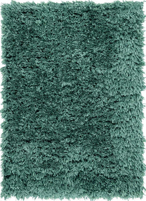 Forest Green 2' x 3' Infinity Shag Rectangle Area Rug Thick Soft Touch Fluffy & Plush Shaggy Pile 100% Polypropylene With Jute Backing Solid Color Minimalist Carpet for Sale at Rug Engine