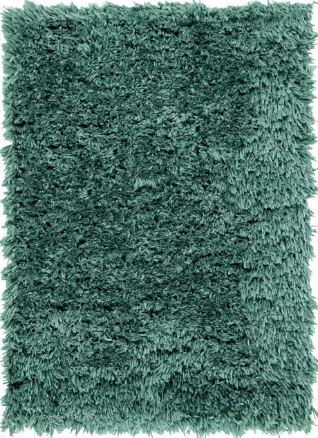 Forest Green 2' x 3' Infinity Shag Rectangle Area Rug Thick Soft Touch Fluffy & Plush Shaggy Pile 100% Polypropylene With Jute Backing Solid Color Minimalist Carpet for Sale at Rug Engine