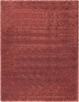 Vintage Rose 10' x 13' 1 Infinity Shag Rectangle Area Rug Thick Soft Touch Fluffy & Plush Shaggy Pile 100% Polypropylene With Jute Backing Solid Color Minimalist Carpet for Sale at Rug Engine
