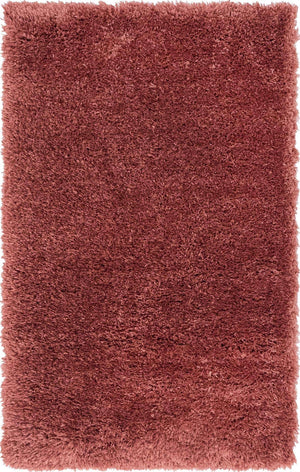Vintage Rose 3' 3 x 5' 3 Infinity Shag Rectangle Area Rug Thick Soft Touch Fluffy & Plush Shaggy Pile 100% Polypropylene With Jute Backing Solid Color Minimalist Carpet for Sale at Rug Engine